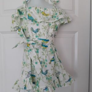 Girls romper, old fashion romper, girls spring out